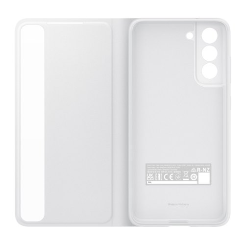 Чохол Samsung G990 (S21 FE) EF-ZG990CWEGRU Smart Clear View Cover, White