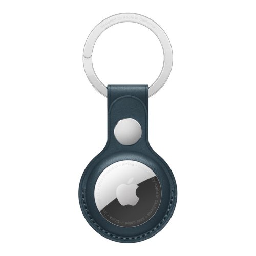 Чохол Apple AirTag Leather Key Ring - Baltic Blue (MHJ23ZM/A)