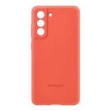 Чохол Samsung G990 (S21 FE) EF-PG990TPEGRU Silicon cover, Coral