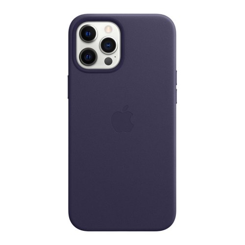 Чохол Apple iPhone 12 Pro Max Leather Case with MagSafe - Deep Violet, Model A2495