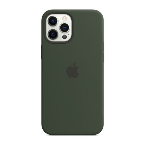 Чохол Apple iPhone 12 Pro Max Silicone Case with MagSafe - Cypress Green (MHLC3ZE/A)