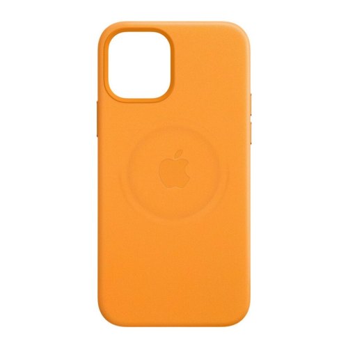 Чохол Apple iPhone 12 Pro Max Leather Case with MagSafe - California Poppy (MHKH3ZE/A)