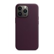 Чохол Apple iPhone 13 Pro Max Leather Case with MagSafe - Dark Cherry, Model A2704