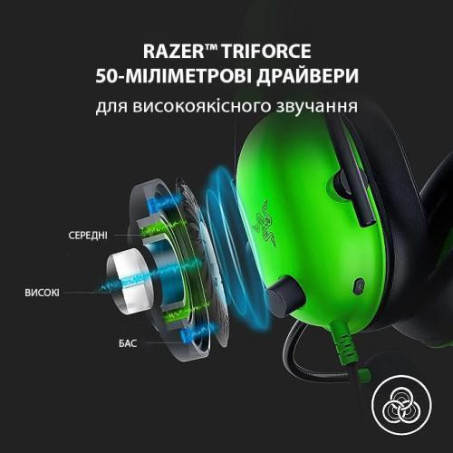 Гарнітура Razer Blackshark V2 X Green (RZ04-03240600-R3M1)