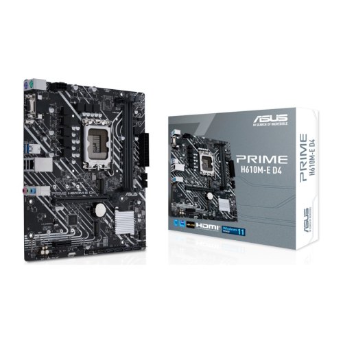 Материнська плата Asus Prime H610M-E D4