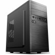 Корпус з БЖ, 2E BASIS (2E-RD863-400) с БП 2EATX400, MiniT, MicroATX, Mini ITX, 2xUSB2.0, сталь перфорація (бокова панель), чорний