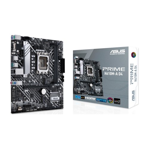 Материнська плата Asus Prime H610M-A D4