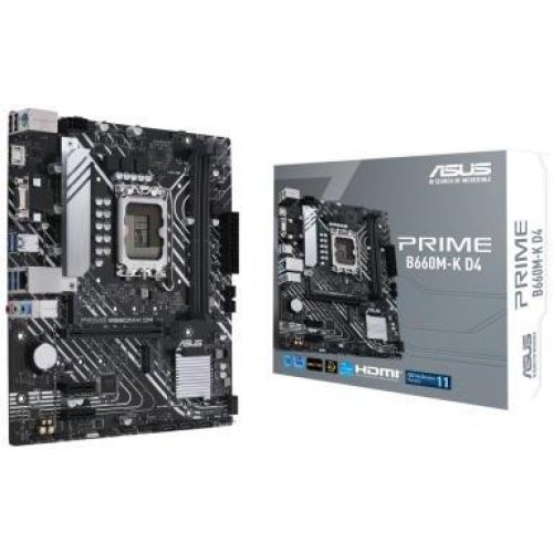 Материнська плата Asus Prime B660M-K D4