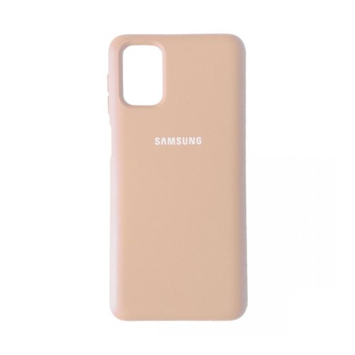 Чохол Silicone Cover Full Protective Samsung Galaxy A03s (A037) (pink sand)