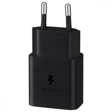 Мережевий зарядний пристрiй Samsung EP-T1510NBEGRU 15W Power Adapter w/o Cable Black
