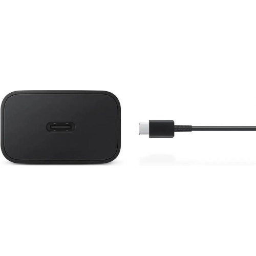 Мережевий зарядний пристрiй Samsung EP-T1510XBEGRU 15W Power Adapter with Type-C to Type-C cable Black