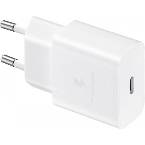 Мережевий зарядний пристрiй Samsung EP-T1510XWEGRU 15W Power Adapter with Type-C to Type-C cable White