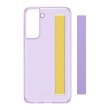 Чохол Samsung G990 (S21 FE) EF-XG990CVEGRU Clear Strap Cover, Lavender