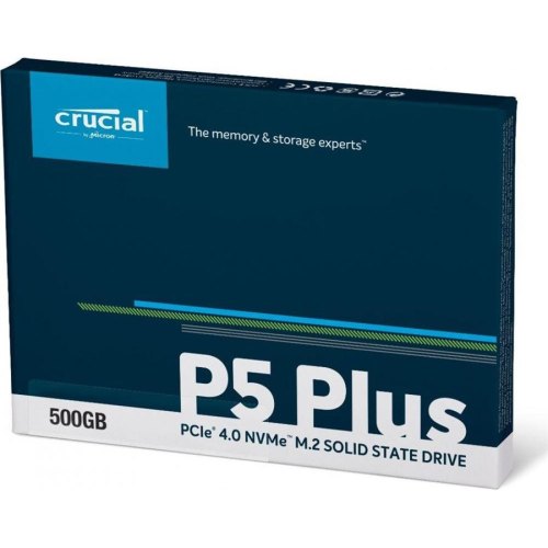 Накопичувач SSD NVMe M.2 2280 Crucial P5 Plus 500GB PCIe 4.0 3D TLC (CT500P5PSSD8)