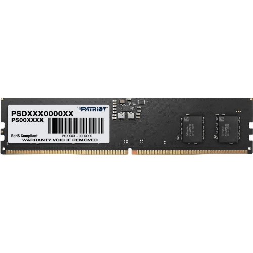 Модуль пам'яті DDR5 16GB 4800MHz Patriot Signature Line (PSD516G480081)