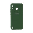 Чохол Silicone Cover Full Protective TECNO Spark 6 Go (dark green)