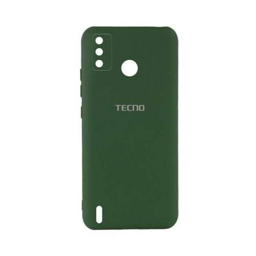 Чохол Silicone Cover Full Protective TECNO Spark 6 Go (dark green)