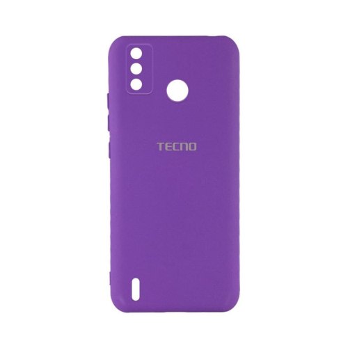 Чохол Silicone Cover Full Protective TECNO Spark 6 Go (purple)