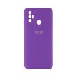 Чохол Silicone Cover Full Protective TECNO Spark 7 (purple)