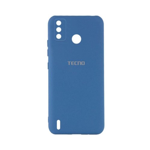 Чохол Silicone Cover Full Protective TECNO Spark 6 Go (navy blue)