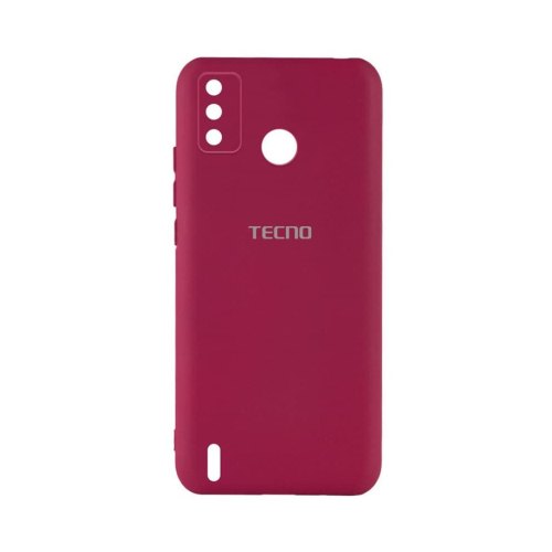 Чохол Silicone Cover Full Protective TECNO Spark 6 Go (marsala)