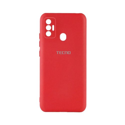 Чохол Silicone Cover Full Protective TECNO Spark 7 (red)