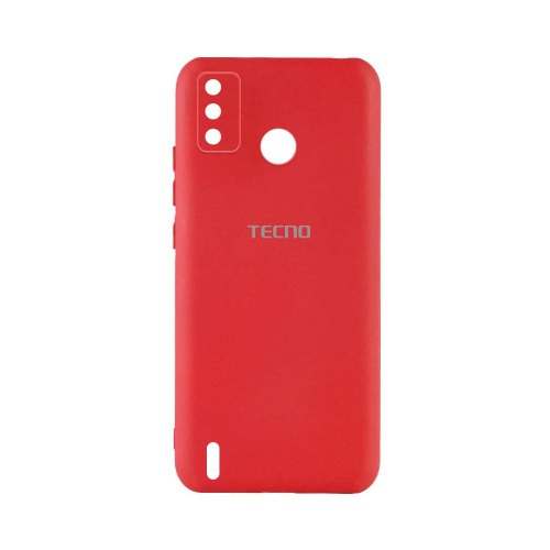 Чохол Silicone Cover Full Protective TECNO Spark 6 Go (red)