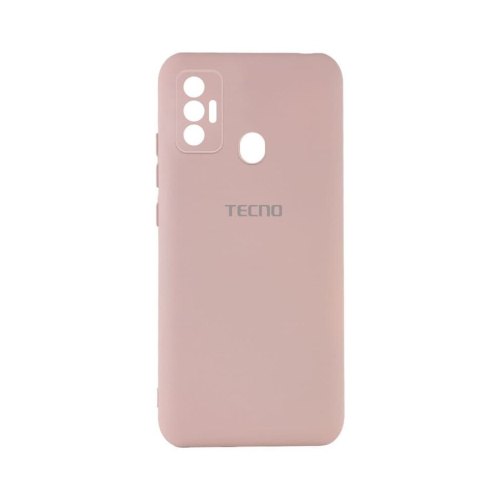 Чохол Silicone Cover Full Protective TECNO Spark 7 (pink sand)