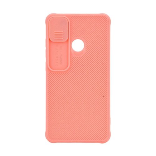 Чохол Camshield TPU зі шторкою  TECNO POP 3 pink