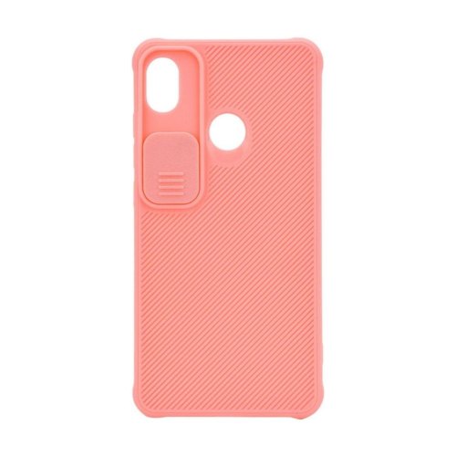 Чохол Camshield TPU зі шторкою  TECNO POP 3 pink