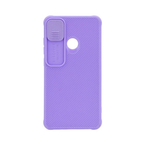 Чохол Camshield TPU зі шторкою  TECNO POP 4 lilac