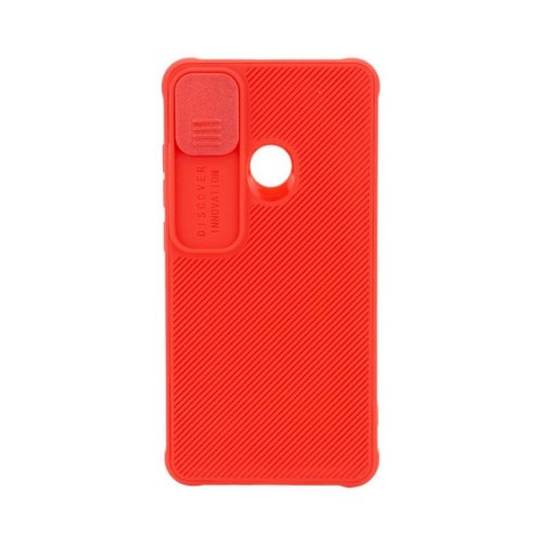 Чохол Camshield TPU зі шторкою  TECNO POP 4 red