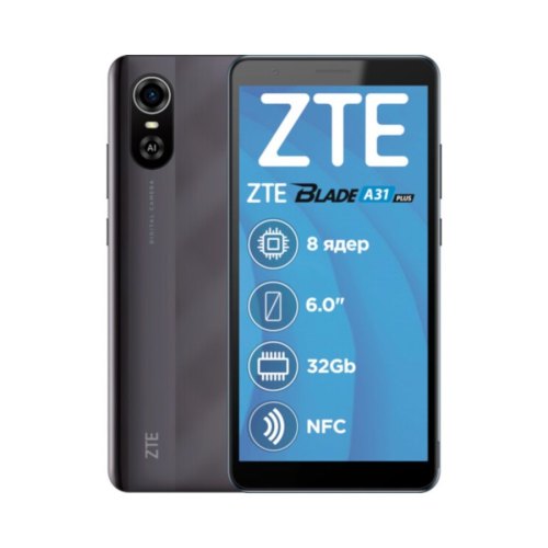 Смартфон ZTE Blade A31 Plus 1/32GB Gray