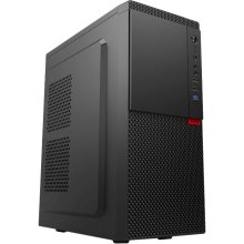 Корпус 2E ALFA (E130) MidT,2xUSB2.0,1xUSB3.0,1х80мм,сталь з перфорацією(бок.панель),без БЖ,чорний