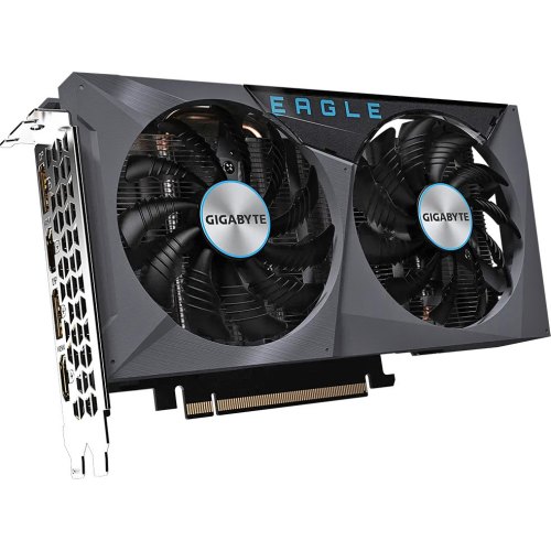 Відеокарта GIGABYTE,  GeForce RTX 3050 Eagle OC 8G 8GB (GV-N3050EAGLE OC-8GD) GDDR6, 128bit
