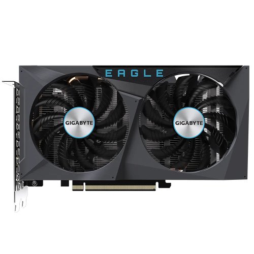 Відеокарта GIGABYTE,  GeForce RTX 3050 Eagle OC 8G 8GB (GV-N3050EAGLE OC-8GD) GDDR6, 128bit