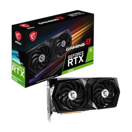 Відеокарта MSI GeForce RTX 3050 Gaming X 8G 8GB (RTX 3050 GAMING X 8G)