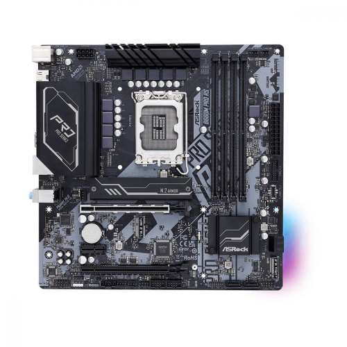 Материнська плата ASRock B660M PRO RS s1700 B660 4xDDR4 2xM.2 HDMI DP TypeC microATX