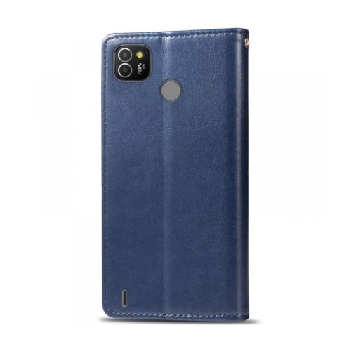 Чехол-книжка GETMAN Gallant (PU) для TECNO POP 4 LTE (blue)