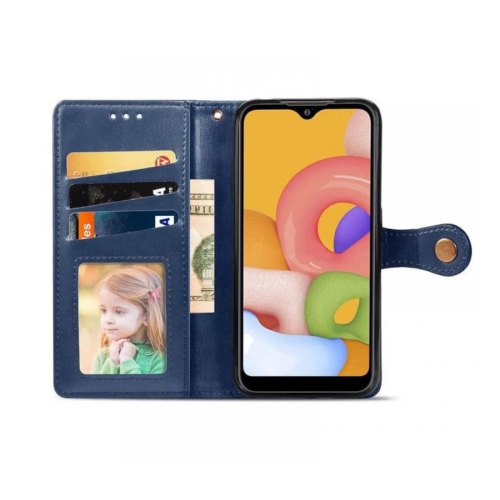 Чехол-книжка GETMAN Gallant (PU) для TECNO POP 4 LTE (blue)