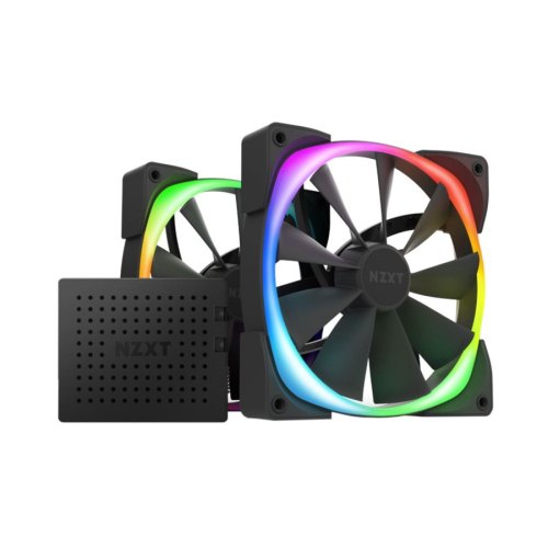 Кулер NZXT Aer RGB 2 Twin Starter 140mm (HF-2814C-DB)