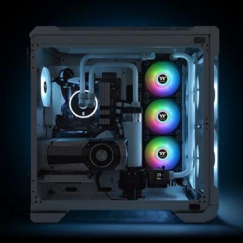 Кулер Thermaltake Pure Duo 12 ARGB Sync Radiator Fan Black (CL-F115-PL12SW-A)