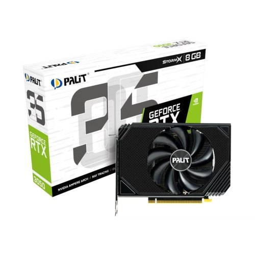 Відеокарта Palit GeForce RTX 3050 StormX 8GB (NE63050019P1-190AF)