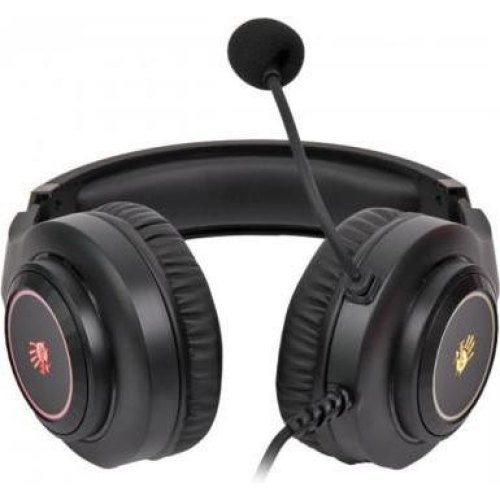 Навушники ігрові Bloody G220 з мікрофоном, чорні