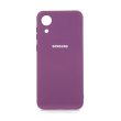 Чохол Silicone Cover Full Protective Samsung Galaxy A03 Core (A032) (grape)