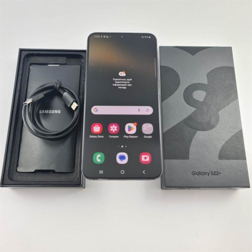 Смартфон Samsung Galaxy S22+ 256GB (S906B) Phantom Black