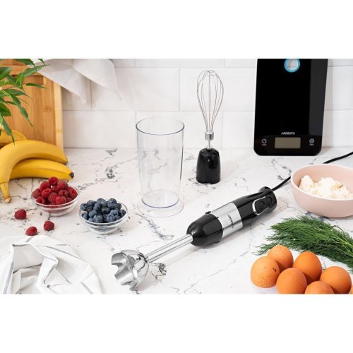 Блендер заглибний Ardesto 800Вт, 2в1, чаша-600мл, чорний