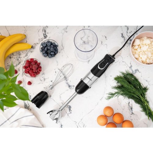 Блендер заглибний Ardesto 800Вт, 2в1, чаша-600мл, чорний