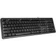 Клавіатура дротова, A4Tech KK-3 USB (Black)