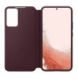 Чохол Samsung S906 (S22+) Smart Clear View Cover EF-ZS906CEEGRU, Burgundy